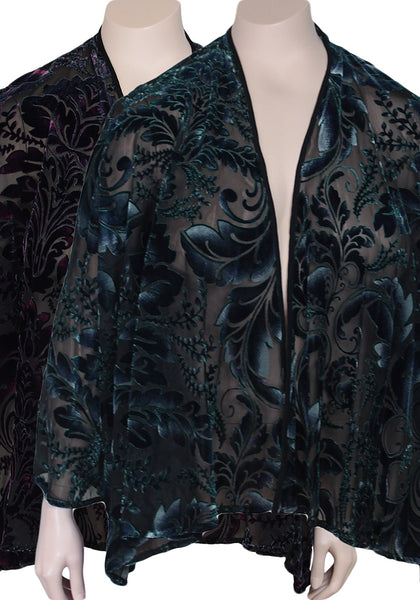 Citron Santa Monica Plus Size Velvet Jacket