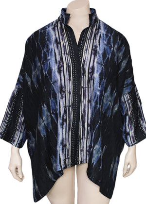 Dressori Shibori Cape Shirt