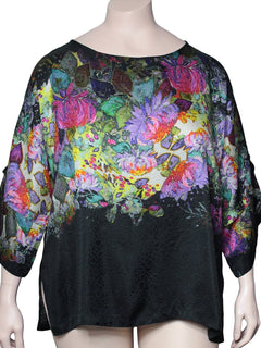 Dressori Kimono Sleeve Tunic Top