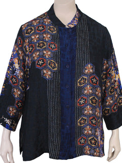 Dressori Mandarin Collar Blouse