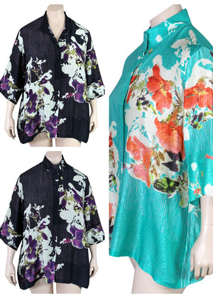 Dressori Convertible Collar Shirt Jacket