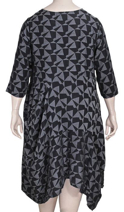 Grizas Geometric Tunic Dress