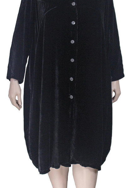 Grizas Black Velvet Jacket / Coat