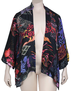 Plus Size Citron Santa Monica Silk Jacket