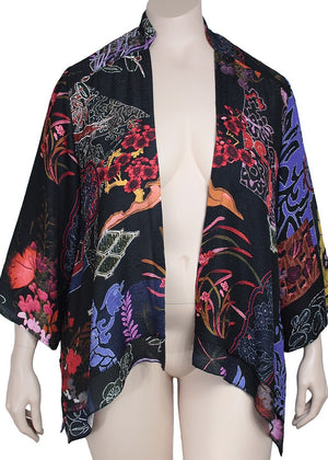 Plus Size Citron Santa Monica Silk Jacket