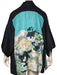 Dressori Plus Size Printed Kimono Jacket - BACK VIEW