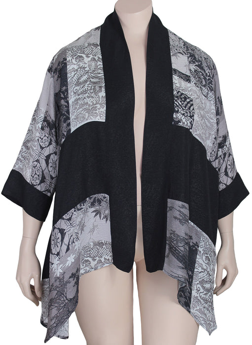 Dressori Silk A-Line Kimono Jacket