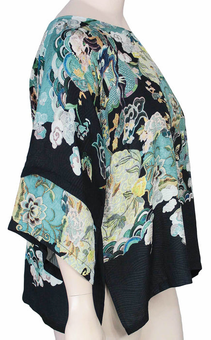 Dressori Kimono Sleeve Tunic Top —