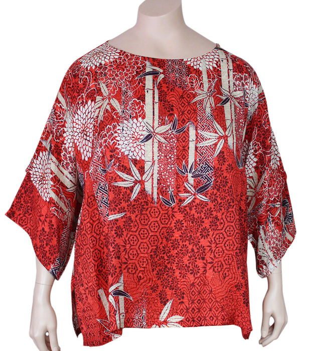 Dressori Chrysanthemum Kimono Tunic