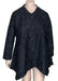 Transparente Black Embroidered Silk Jacket