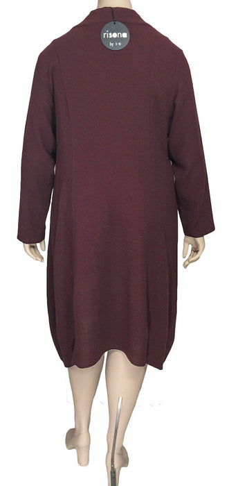 Risona Viscose Wool Tunic Dress